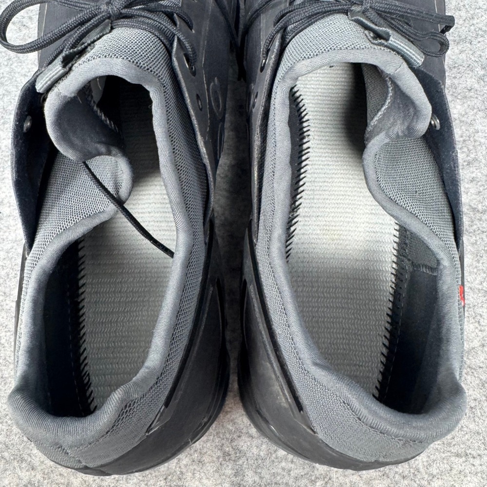 On Cloudventure Peak Shoes Mens Size 14 Trail Running Shoes Black Waterproof - Picture 8 of 9